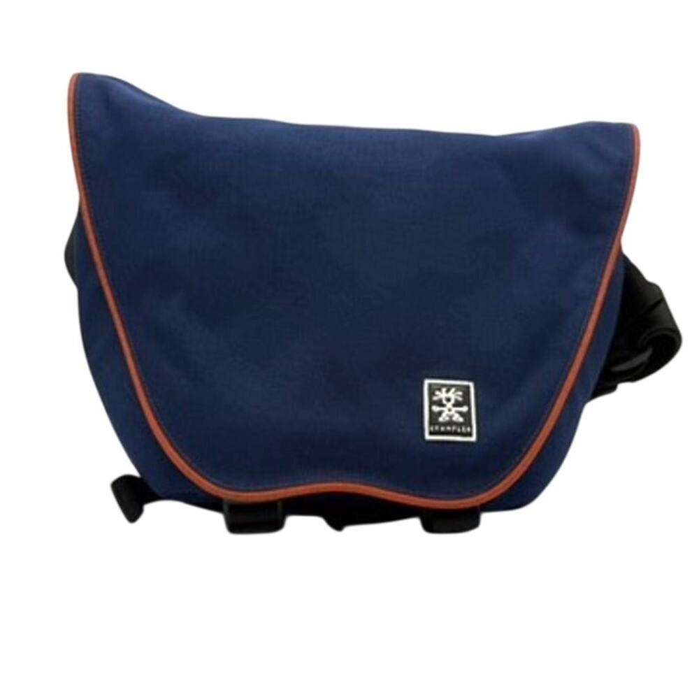 Crumpler 5 Million Dollar Home Camera Bag Royal Blue Orange DSLR Messenger